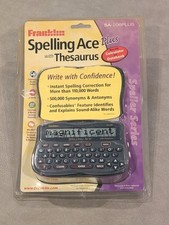 NIP NEW SEALED Franklin SA-206Plus Spelling ACE Plus With Thesaurus/Calculator