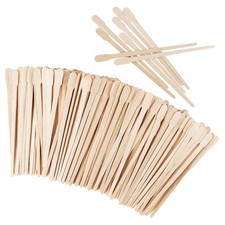 1200 Pcs Wooden Wax Sticks Small Spatulas Applicator Wood Craft Sticks...