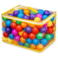 Hovenlay Ball Pit Balls - 7 couleurs, résistant à l'écrasement, sans BPA/phtalates, sac pour enfants