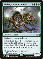 End-Raze Forerunners Foil Ravnica Allegiance #124