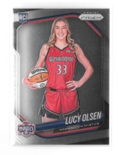 2025 WNBA Panini Prizm Lucy Olsen RC Image Variation