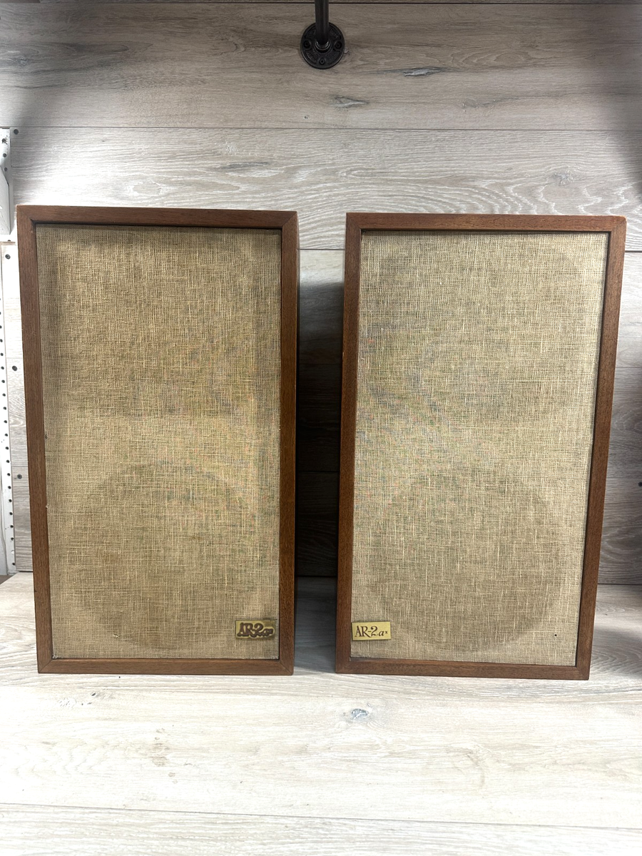 ACOUSTIC RESEARCH AR-2ax SPEAKERS (AS IS) (READ!) | eBay