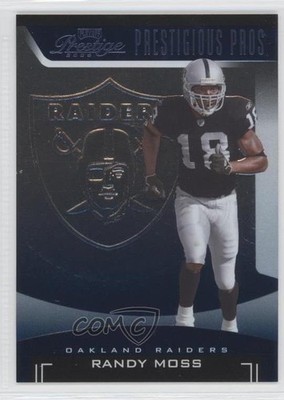 2006 Playoff Prestige Prestigious Pros Blue 64/250 Randy Moss #PP-37 HOF 0b2