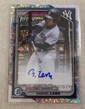 2024 Bowman Chrome Prospects Gabriel Lara Auto CPA-GL Speckle /299