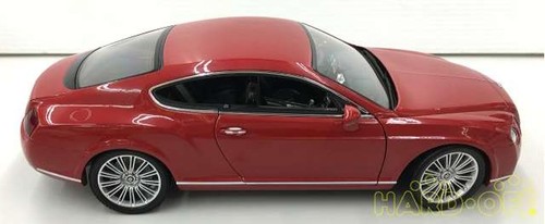 Minichamps Maßstab 1:18 Bentley Continental GT 2008 rot sehr schön - Bild 10 von 20