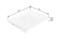 Neu - Bosch 1987435070 Filter, Innenraumluft FüR Kia