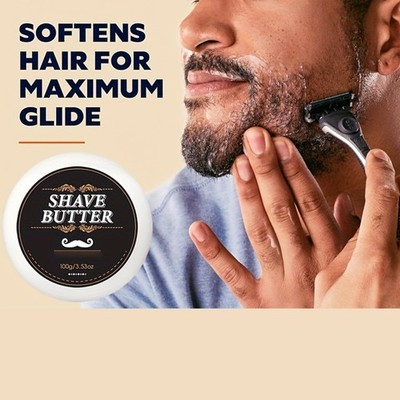 Men Shave Butter Smooth 100g Slickness 1Pcs Shaving Product Shaving Cream