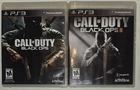 Call Of Duty Black Ops 1 And 2 PS3 CIB Tested And Working Playstation 3
