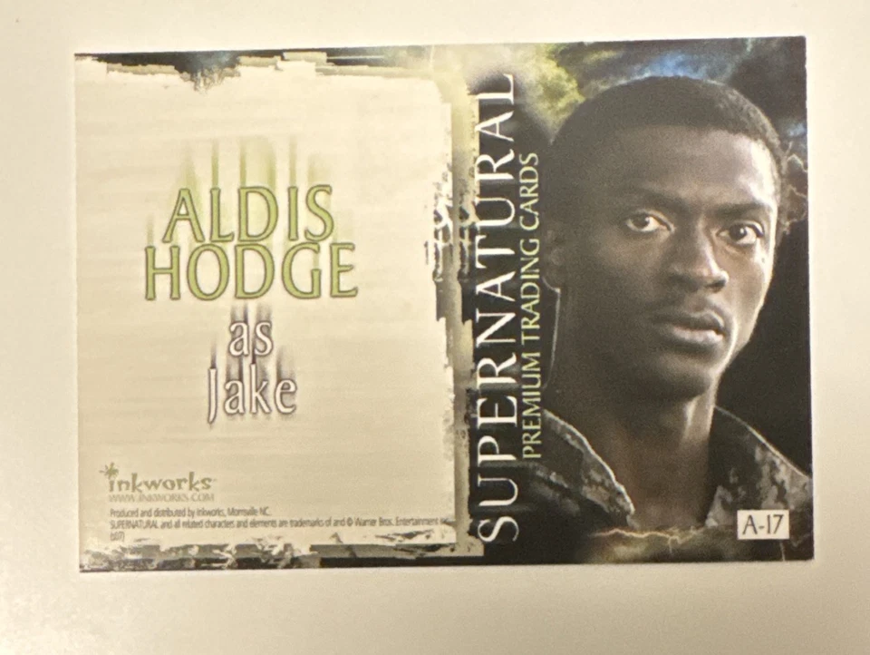 Autógrafo Supernatural Temporada Dos 2 A17 Aldis Hodge como Jake Foto 2 de 2