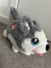 Large Chubby Puppies and Friends Husky Dog Soft Toy Plush 2016