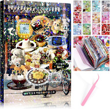 45 Sheets Japanese Sticker Book for Scrapbook 800 Pcs Heisei Retro Romantic Memo