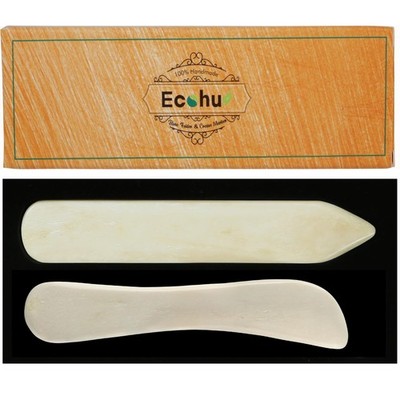 Bone Folder & Creaser Tool - 2PCS for Origami, Paper, Bookbinding, Leather Cr...