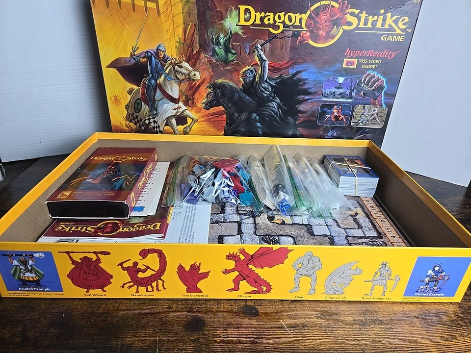 Dragon Strike Board Game 1993 TSR Dungeons & Dragons 100% Complete - Image 3 of 4