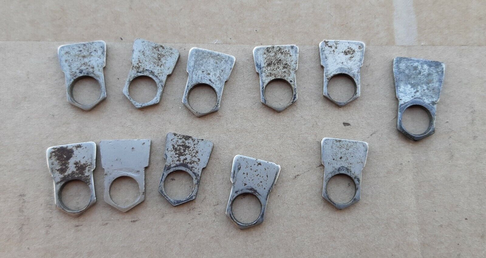 Vintage Premier drums lug inserts holders, 11 pieces, FREE SHIPPING