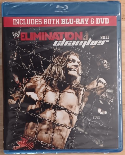 WWE Elimination Chamber 2011 Bluray/DVD Edge CM Punk John Cena Drew McIntyre OOP - 第 1/2 張圖片