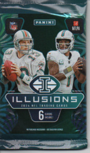 ILLUSIONS FOOTBALL LOT. “ 3-Pack " Factory Sealed / RC & Inserts