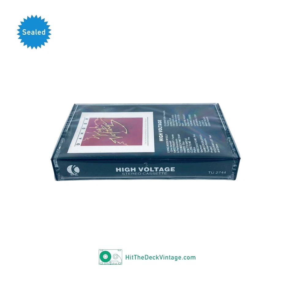 K-Tel High Voltage Cassette Tape (1981) Compilation Police Styx Heart SEALED - Image 3 of 4