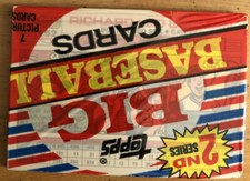 1988 Topps Big 2nd Series Pack Rich Gedman Red Sox Showing Top Front Torn