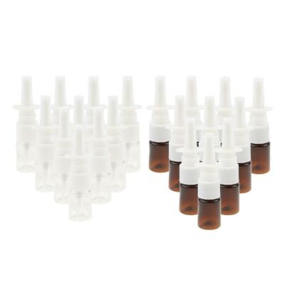 10 Stück leere Nasensprayflaschen feiner Nebel Sprüher Kosmetik Behälter
