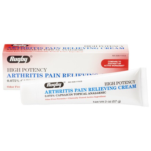 ARTHRITIS PAIN CAPSAICIN 0.075 CREAM 2OZ eBay