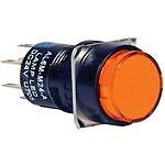 IDEC Corporation AL6M-M14P-G Switch Push Button N.O./N.C. SPDT Round Button 1...
