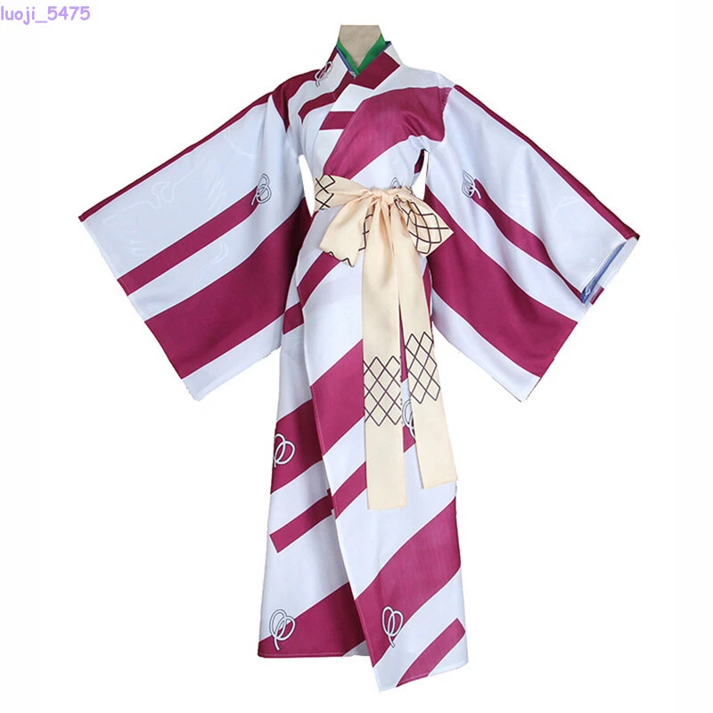 Anime Inuyasha KAGURA Cosplay Clothes Unisex Kimono Hallowmas Clothing Outfit - Image 4 of 4