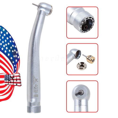Pieza de mano de turbina dental de alta velocidad estilo NSK LED/cartucho de 2/4 orificios sin LED - Imagen 37 de 50