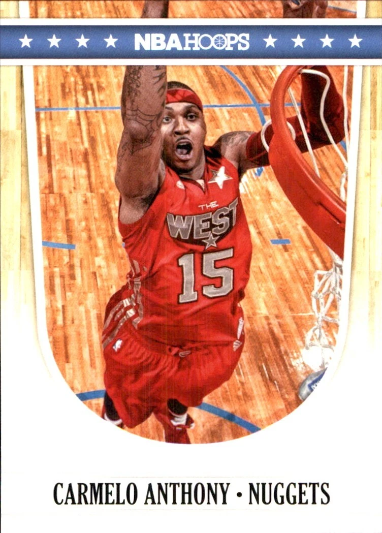 2011-12 Panini Hoops #260 Carmelo Anthony DENVER NUGGETS SYRACUSE ORANGEMEN