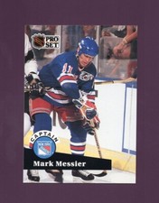 1991 Pro Set Mark Messier #579 - New York Rangers