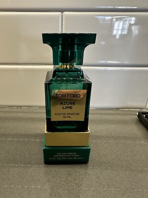 Tom Ford Azure Lime Eau De Parfum 50ml, 1.7 FL Oz  New  *Not Sealed