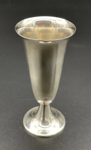 Paar Tiffany massive Sterling Silber Cordials / Schnapsglas ohne Monogramme - Bild 4 von 10