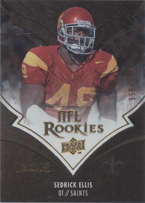 2008 Upper Deck Icons Sedrick Ellis #187 - 1 of 2