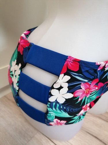 Vorgeformter Bügelbikini Gr. 40 80E Floral Neu Rainbow BonPrix - Bild 4 von 5