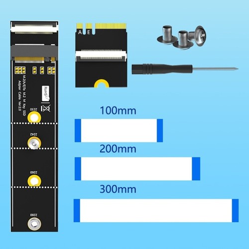 Bend Resistant FPC Ribbon Cable For M.2 Key M To Key A+E Conversions In PC - Photo 5/8