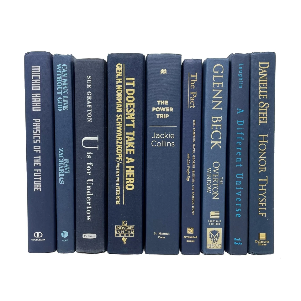 Libros modernos de tapa dura | Libros decorativos por color | El precio es por pie Foto 3 de 4