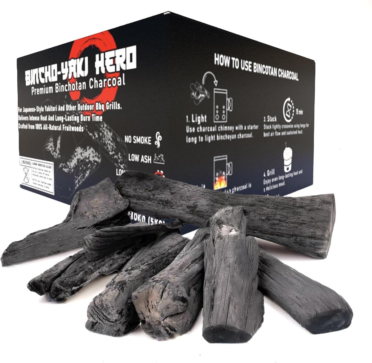 Premium Binchotan All-Natural Hardwood Charcoal for Japanese Style