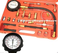 Fuel Pressure Injection Tester Oil Combustion Spraying Meter Gauge M10 M12 M14