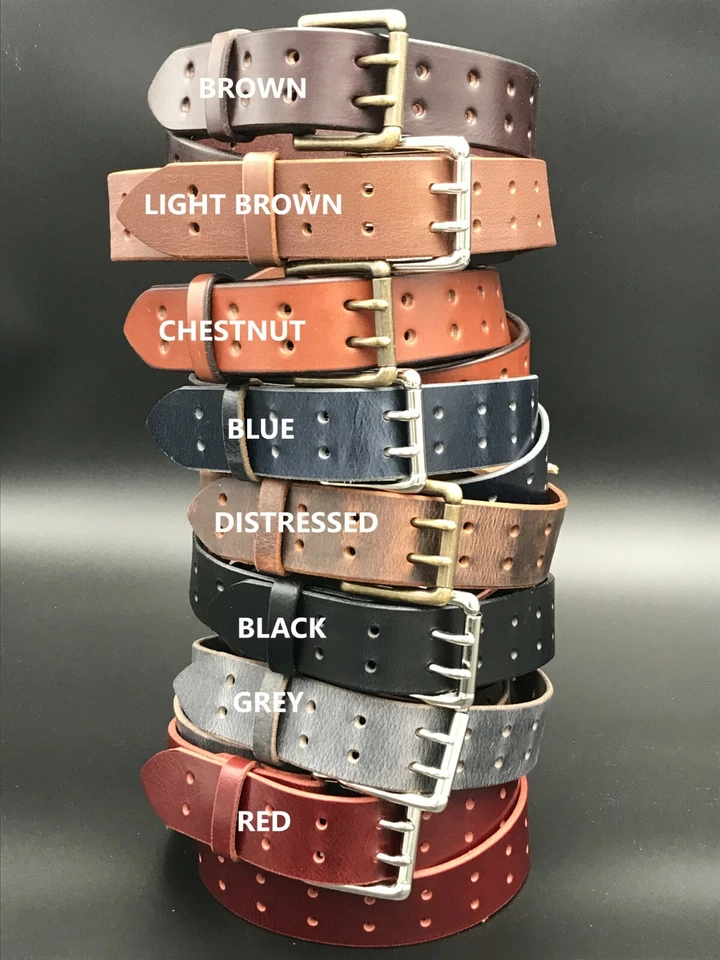 Amish 手工皮革枪套礼服工作腰带 - 正品 Wickett & Craig 美国 — 第 3/4 张图片