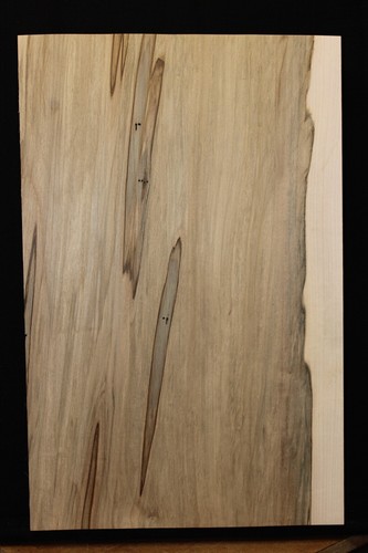Ambrosia maple guitar body blank 1pc. - Picture 3 of 4