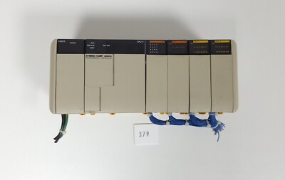 Omron SYSMAC CQM1 + PA203 +CPU11 + 0CH +ID211 + OD212 x2 Programmable Controller