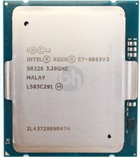 Intel Xeon E7-8893 V3 3.20GHz 4-Core Server CPU Processor SR226 140W 9.6GT/s