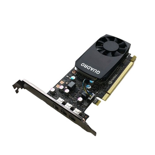 Nvidia Quadro P600 2G GDDR5 PCI-E Video Card Low Profile CUDA 4xMini DisplayPort