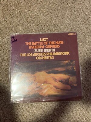 Liszt The Battle of The Huns Mazeppa SEALED New Record lp original vinyl album 