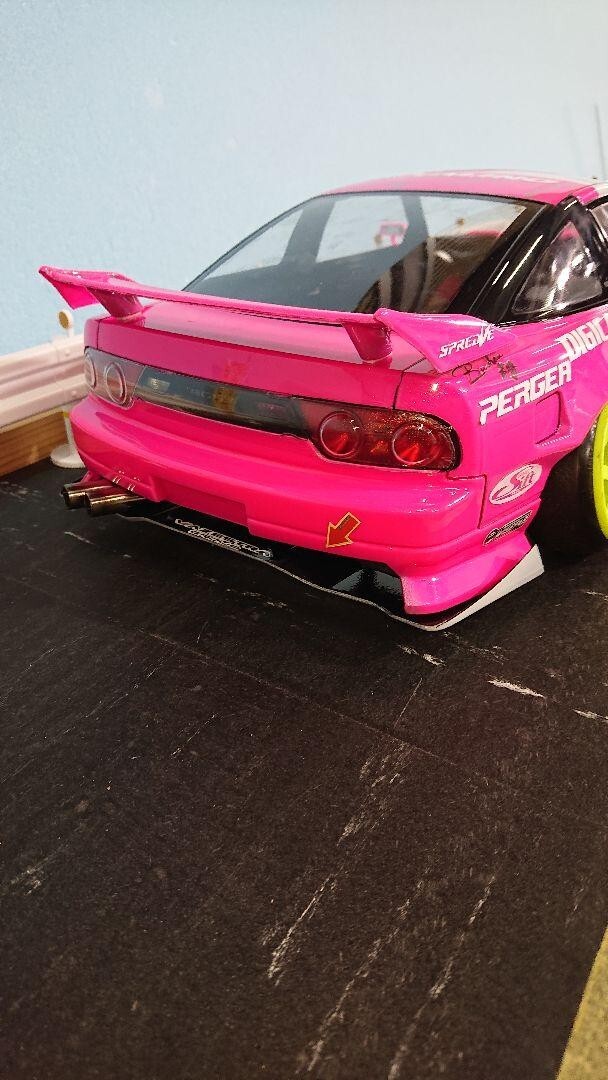 Body Only Reve D 1/10 RC Car Painted Body Nissan 240sx Body Only Reve D 1/10 RC Car Painted Body Nissan 240sx