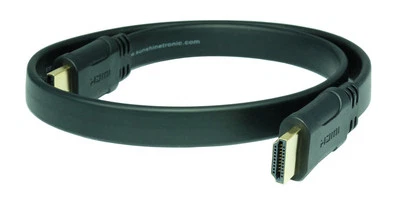 SUNSHINETRONIC Cavo piatto HDMI ad alta velocità 0,2 m UHD, 4K x 2K, ARC, 3D, HDTV, XBOX, PS3/4 20 cm