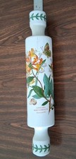 Portmeirion Rolling Pin Botanic Garden Butterflies Porcelain Ice Water Baking EU