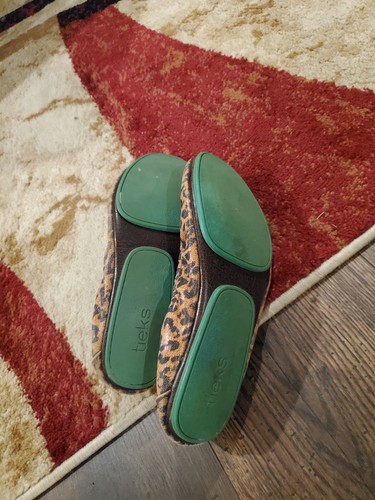 Tieks By Gavrieli Ballet Flats Size 9 Leopard Animal Print Foldable Shoes - Picture 8 of 8