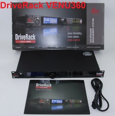 VENU360 DBX DriveRack Venue 360 3x6 Loudspeaker Management System PROAUDIOSTAR