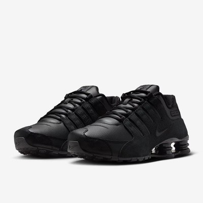 New Nike Shox NZ Shoes - Triple Black (378341-001) | eBay