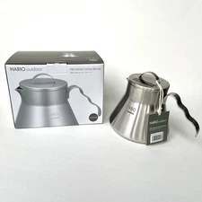 BRAND NEW Hario Outdoor V60 Metal Coffee Server Stainless Steel - US SELLER
